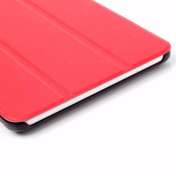2v1 Smart flip cover + zadní plastový ochranný kryt pro Samsung Galaxy Tab E 9.6 - bílý