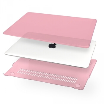 Plastový ochranný obal pro Apple MacBook Pro 13" TouchBar (2016-2019) - světle růžový