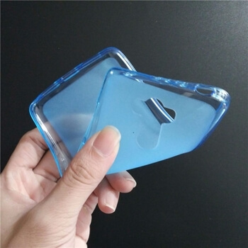 Silikonový mléčný ochranný obal pro Xiaomi Redmi 4 - modrý