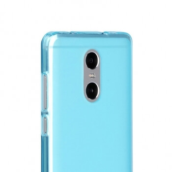 Silikonový mléčný ochranný obal pro Xiaomi Redmi Note 4 - modrý