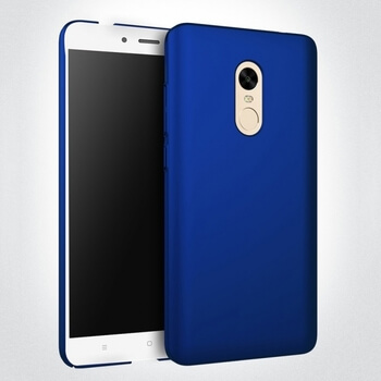 Plastový obal pro Xiaomi Redmi 4 - tmavě modrý