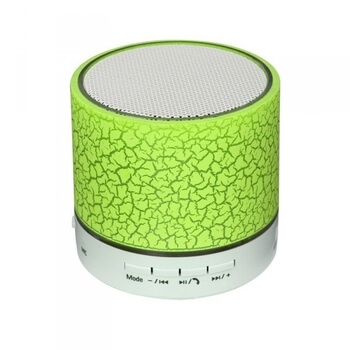 LED mini Bluetooth přenosný reproduktor - zelený