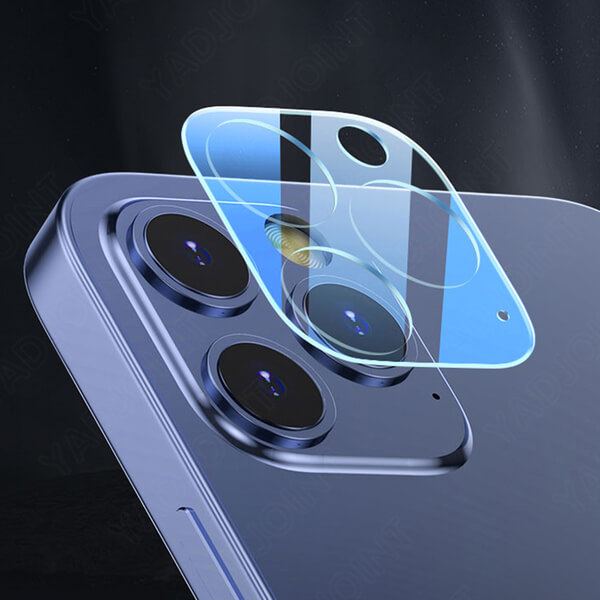 3x Ochranné sklo pro objektiv fotoaparátu a kamery pro Apple iPhone 12 Pro Max - 2+1 zdarma
