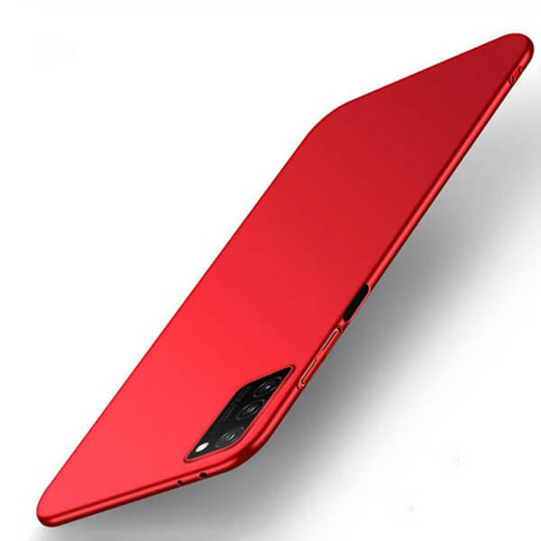 Ochranný plastový kryt pro Realme 7 Pro - červený