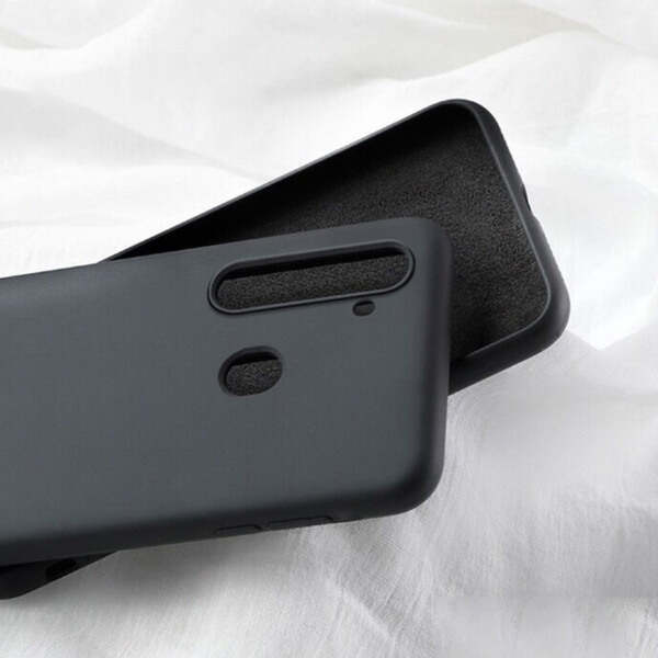 Extrapevný silikonový ochranný kryt pro Realme 6i - černý