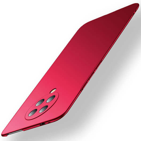 Ochranný plastový kryt pro Xiaomi Poco X3 Pro - červený
