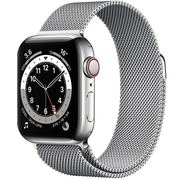Elegantní kovový pásek pro chytré hodinky Apple Watch 40 mm (4.série) - stříbrný