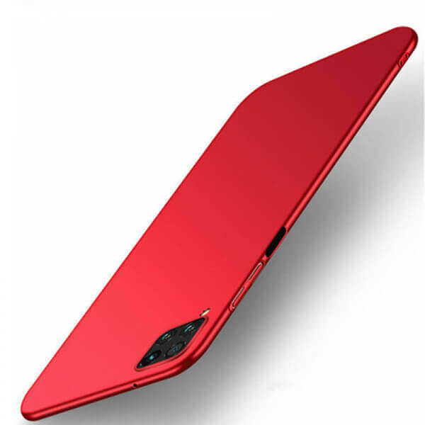 Ochranný plastový kryt pro Realme 8 4G - červený