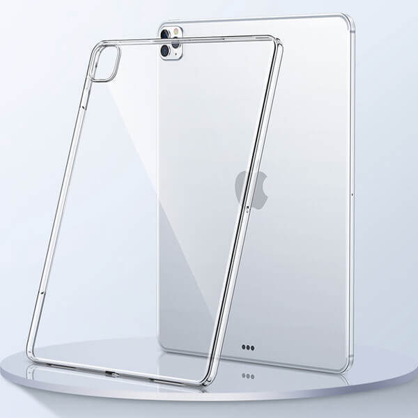 Ultratenký silikonový obal pro Apple iPad Pro 12.9" 2021  - průhledný