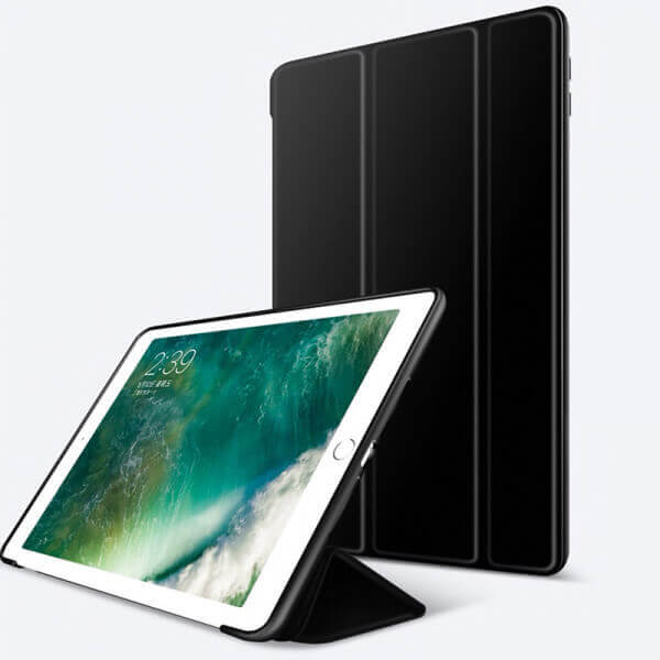 2v1 Smart flip cover + zadní silikonový ochranný obal pro Apple iPad mini 8.3" 2021  - černý