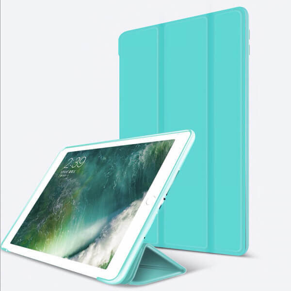 2v1 Smart flip cover + zadní silikonový ochranný obal pro Apple iPad mini 8.3" 2021 (6. generace) - zelený