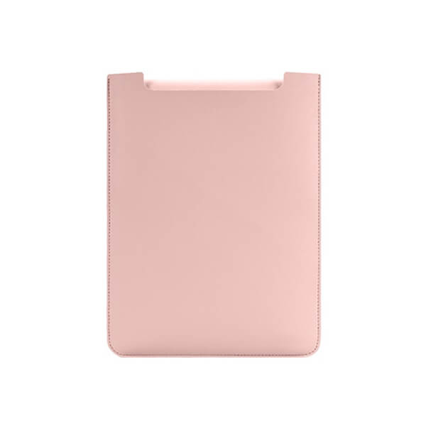 Ochranný koženkový obal pro Apple MacBook Air 13" (2012-2017) - světle růžový