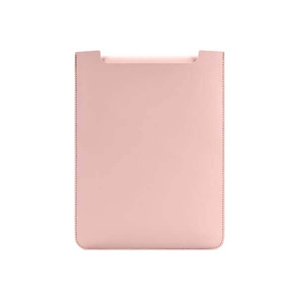 Ochranný koženkový obal pro Apple MacBook Air 13" (2018-2020) - světle růžový