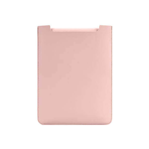Ochranný koženkový obal pro Apple MacBook Pro 14" (2021, M1) - světle růžový
