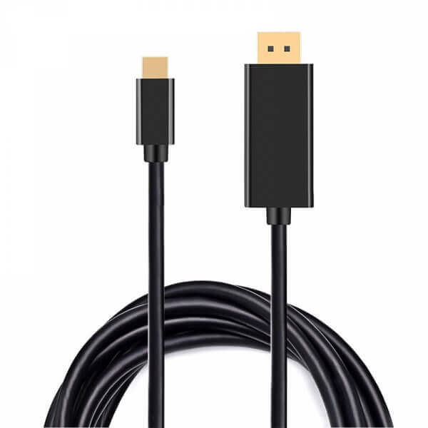 Redukce propojovací kabel s konektory DisplayPort a USB-C kabel