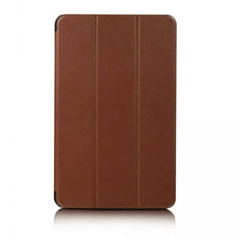 2v1 Smart flip cover + zadní plastový ochranný kryt pro Samsung Galaxy Tab S6 Lite  - hnědý