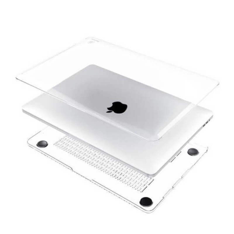 Plastový ochranný obal pro Apple MacBook Air 13,6" (2022, M2) - průhledný