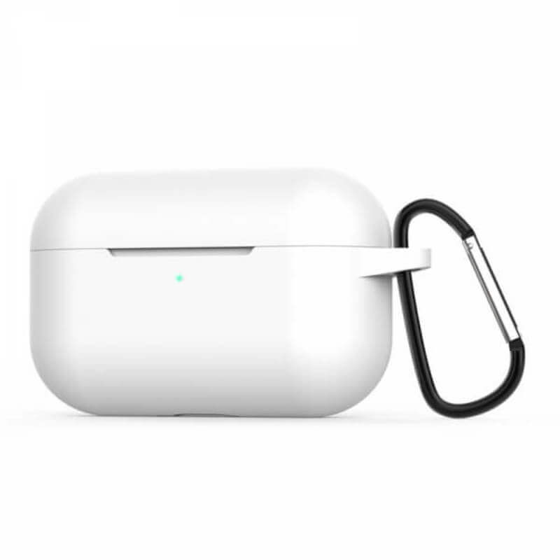 Silikonové ochranné pouzdro pro Apple AirPods Pro (2.generace) - bílé