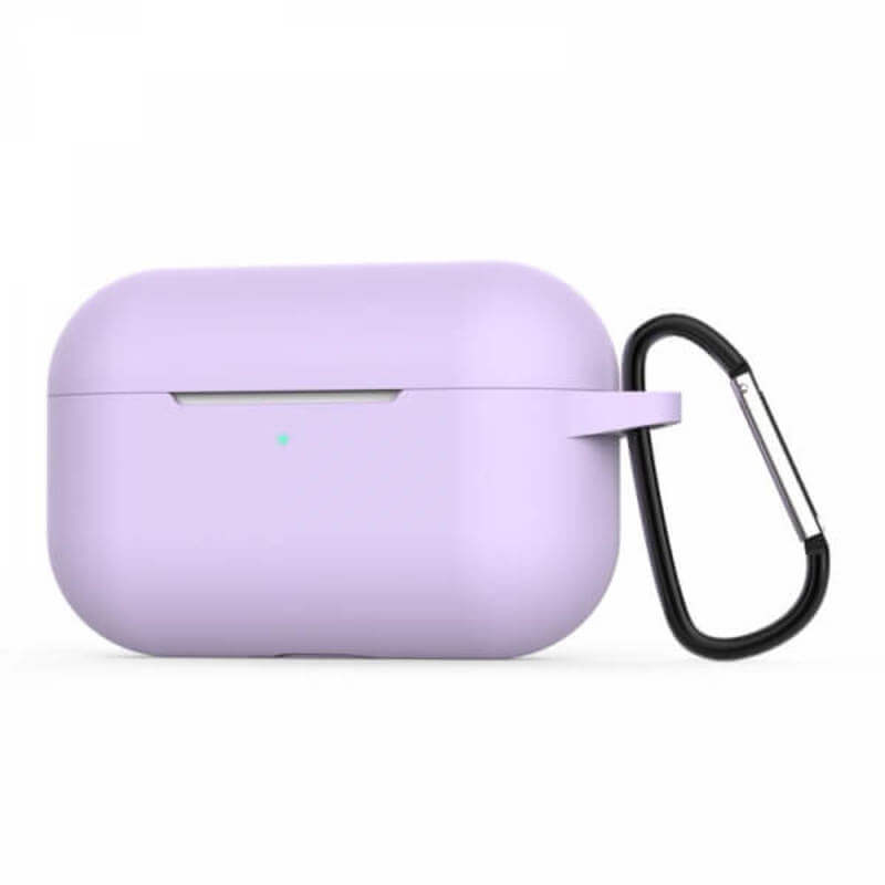 Silikonové ochranné pouzdro pro Apple AirPods Pro  - fialové