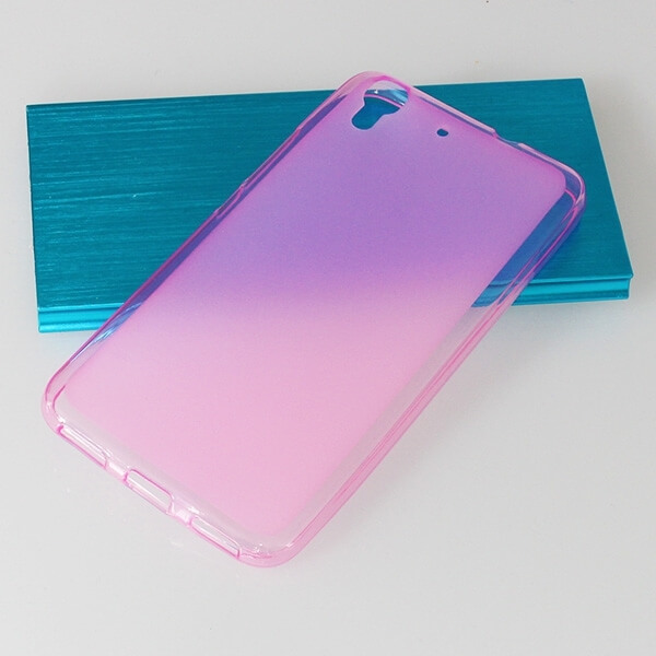 Silikonový mléčný ochranný obal pro Huawei Y6 Dual SIM - růžový