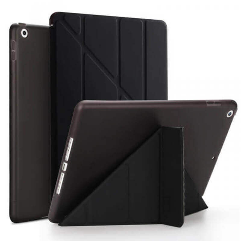 2v1 Smart flip cover + zadní silikonový ochranný obal pro Apple iPad 10,9" 2022  - černý