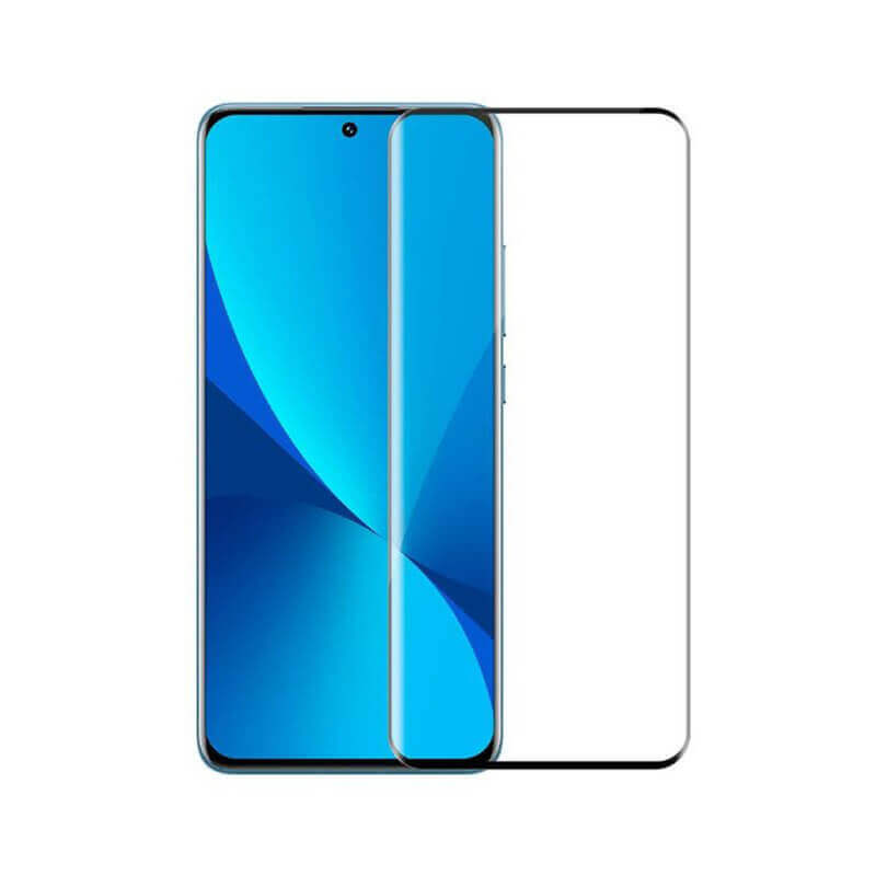 3x 3D ochranné tvrzené sklo s rámečkem pro Xiaomi Redmi Note 12S - černé - 2+1 zdarma