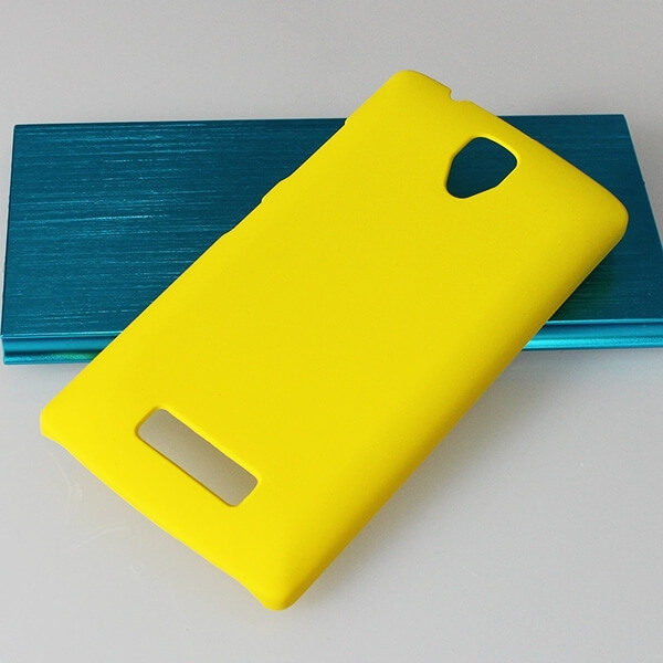 Plastový obal pro Lenovo A2010 Dual SIM - žlutý