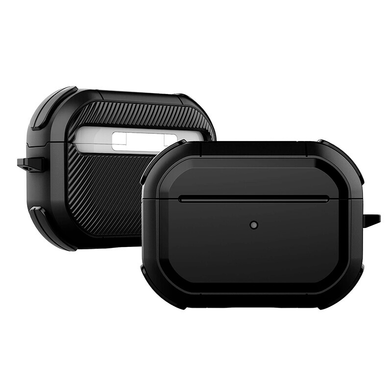 Extra odolné ochranné pouzdro pro Apple AirPods Pro (1.generace) - černé