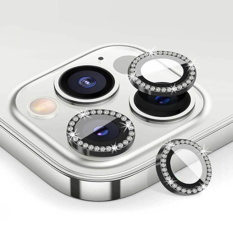 Luxusní ochranné sklo na čočku fotoaparátu a kamery pro Apple iPhone 11 - černé