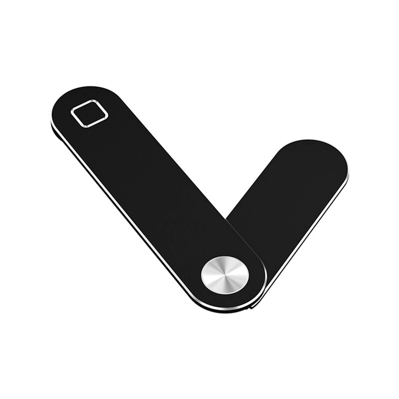Magnetický držák na telefon k notebooku - černý