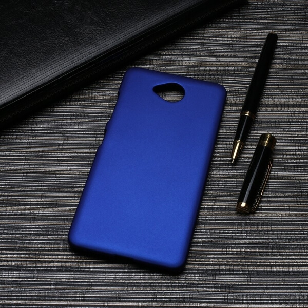 Plastový obal pro Nokia Lumia 650 - tmavě modrý