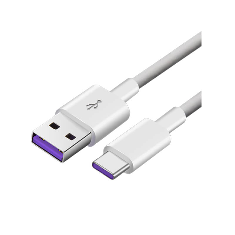 USB 3.0 - USB-C synchronizační a nabíjecí kabel 5A - bílý
