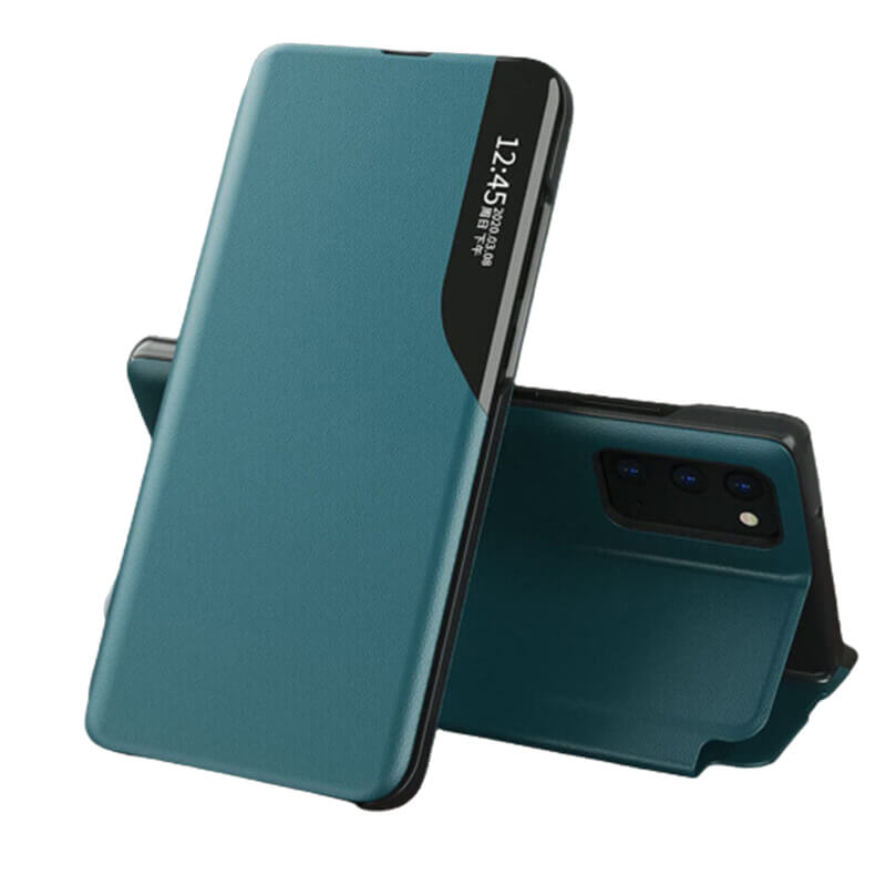 Flipové pouzdro pro Huawei P30 Lite - tmavě zelené