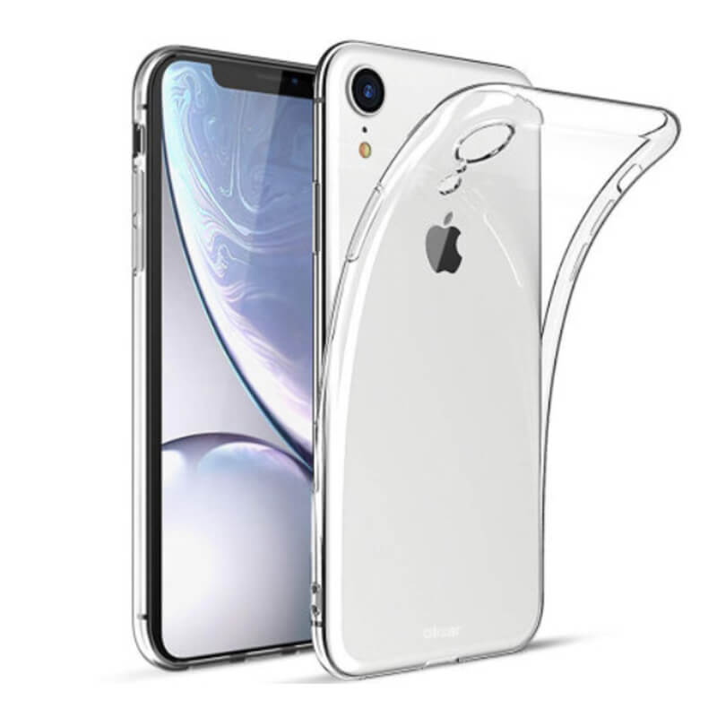 Silikonový obal pro Apple iPhone XR - průhledný