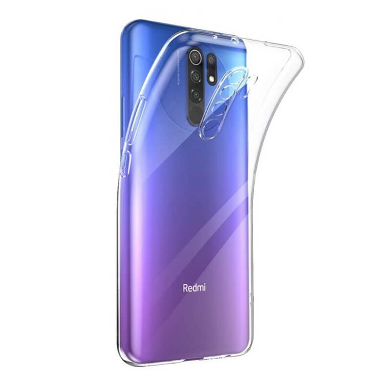 Silikonový obal pro Xiaomi Redmi 9 - průhledný