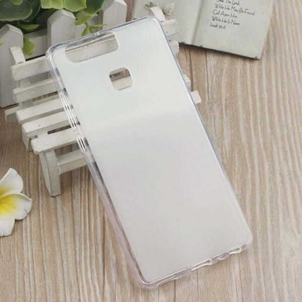 Silikonový mléčný ochranný obal pro Huawei P9 - bílý