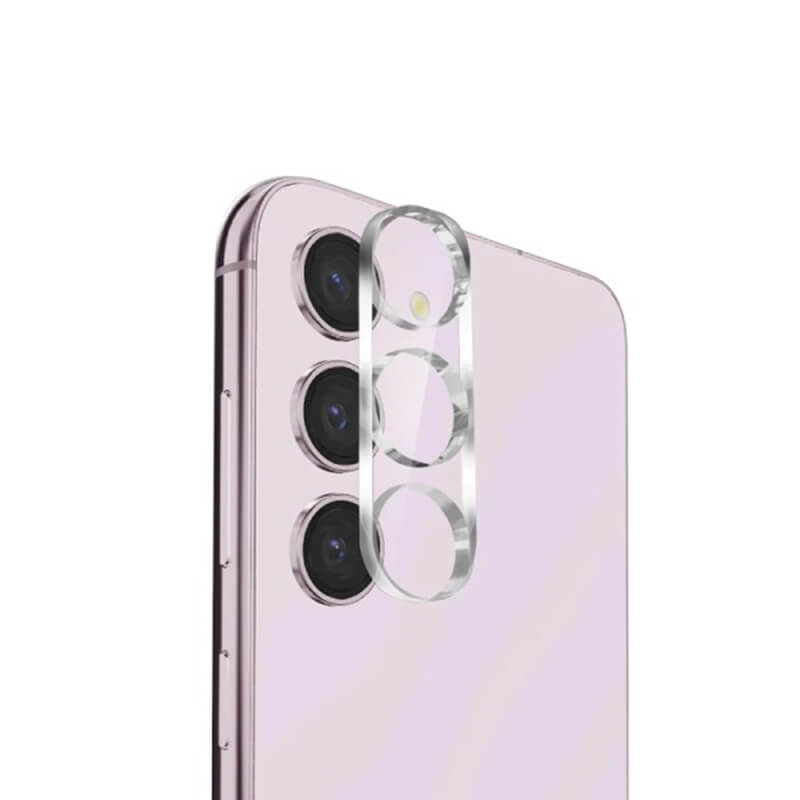 3x Ochranné sklo na čočku fotoaparátu a kamery pro Samsung Galaxy S23 FE S711B - 2+1 zdarma