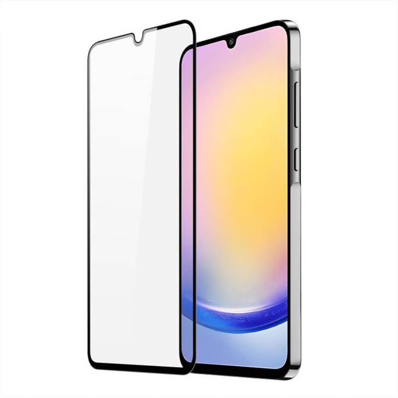 3x 3D ochranné tvrzené sklo pro Samsung Galaxy A25 5G - černé - 2+1 zdarma