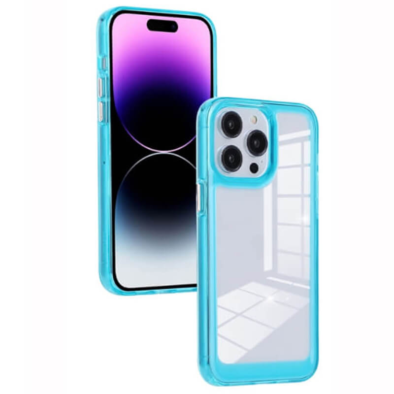 Super odolný ochranný silikonový obal pro Apple iPhone 12 Pro - modrý