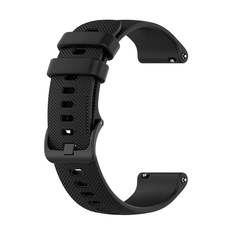 Silikonový řemínek pro chytré hodinky Garmin Forerunner 255 - černý