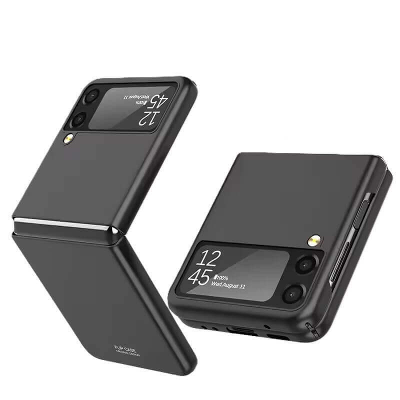Plastový kryt pro Samsung Galaxy Z Flip5 5G F731B - černé