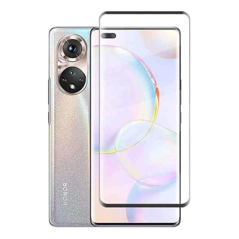 3D ochranné tvrzené sklo pro Honor 200 Pro 5G - černé