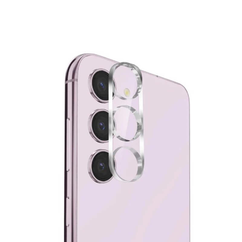 3x Ochranné sklo na čočku fotoaparátu a kamery pro Samsung Galaxy S24 FE - 2+1 zdarma