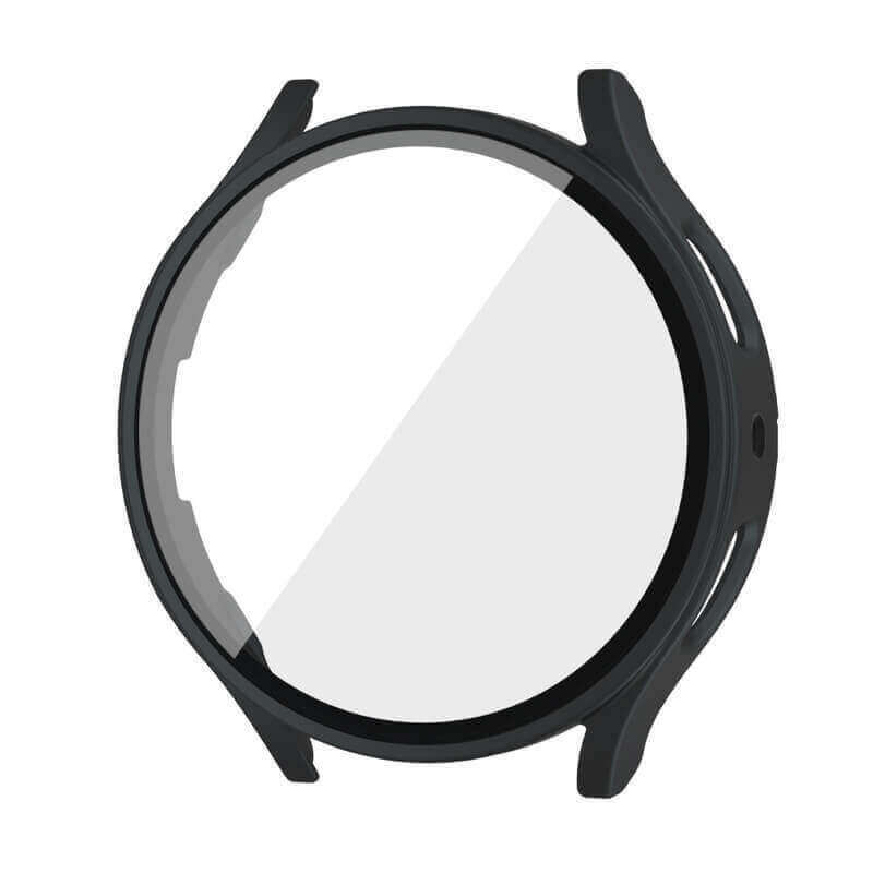 Ochranný kryt se sklem pro Samsung Galaxy Watch 7 FE - černý