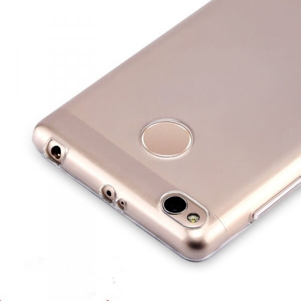 Silikonový obal pro Xiaomi Redmi 3 Pro, 3S - průhledný