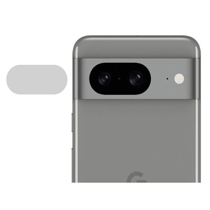 3x Ochranné sklo na čočku fotoaparátu a kamery pro Google Pixel 8a - 2+1 zdarma