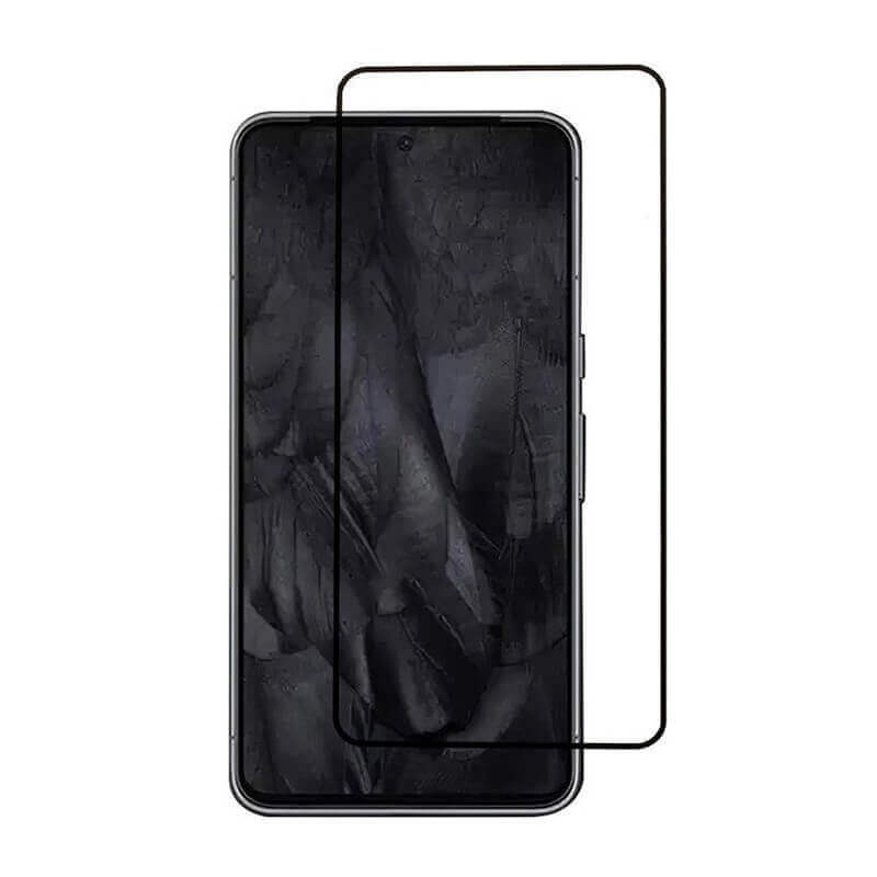 3D ochranné tvrzené sklo s rámečkem pro Google Pixel 9 Pro - černé