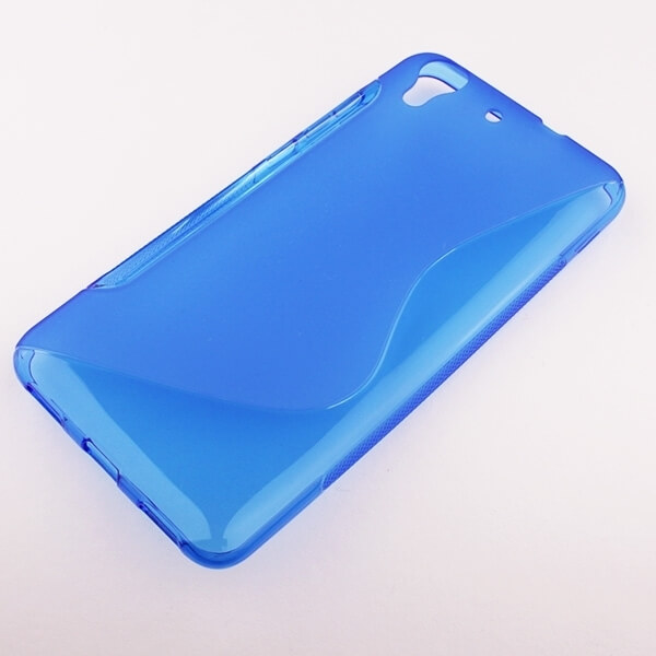 Silikonový ochranný obal S-line pro Huawei Y6 II - modrý