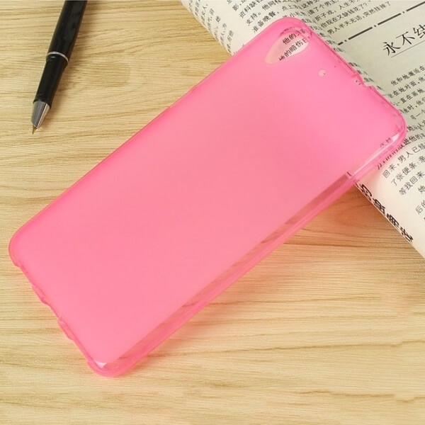 Silikonový mléčný ochranný obal pro Huawei Y6 II - růžový
