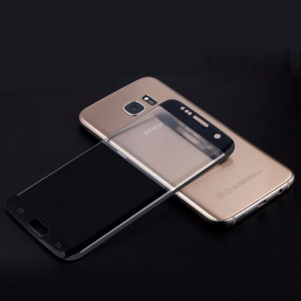 3D ochranné tvrzené sklo pro Samsung Galaxy S7 G930F - černé